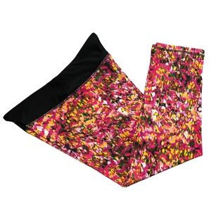 N.Y.L. Athletic Leggings Multicolored Size Large